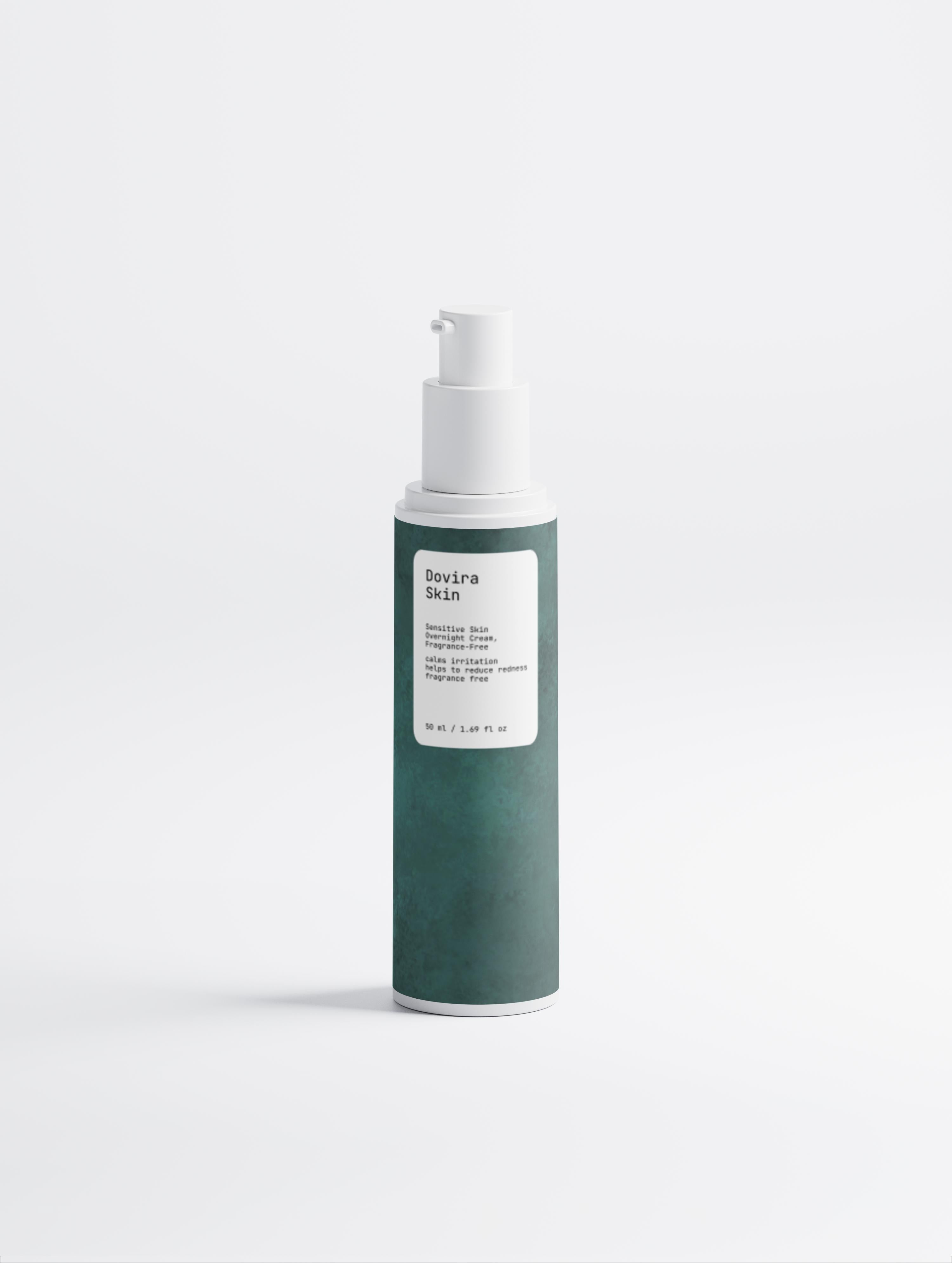Sensitive Skin Overnight Cream, Fragrance-Free