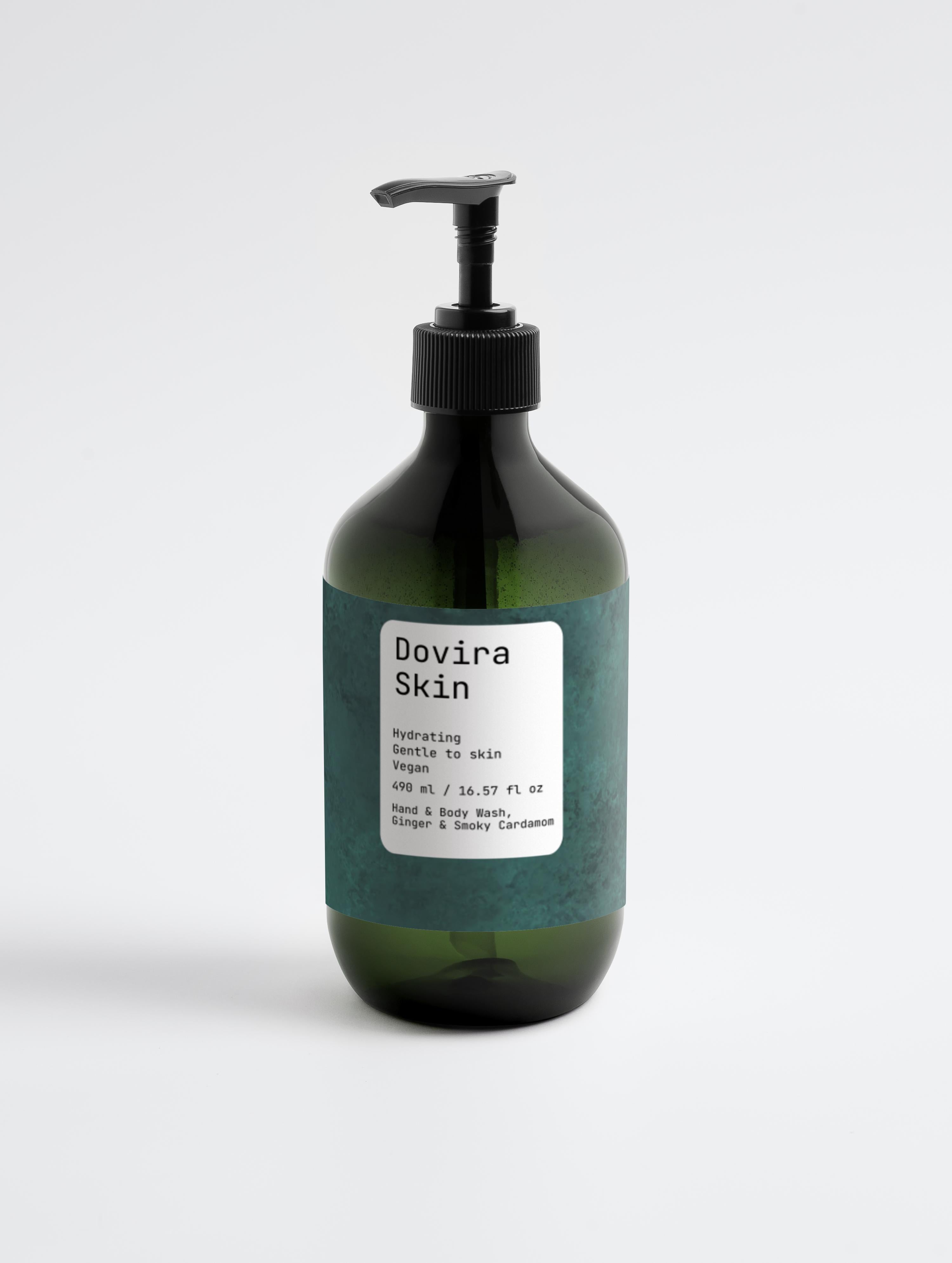 Hand & Body Wash, Ginger & Smoky Cardamom