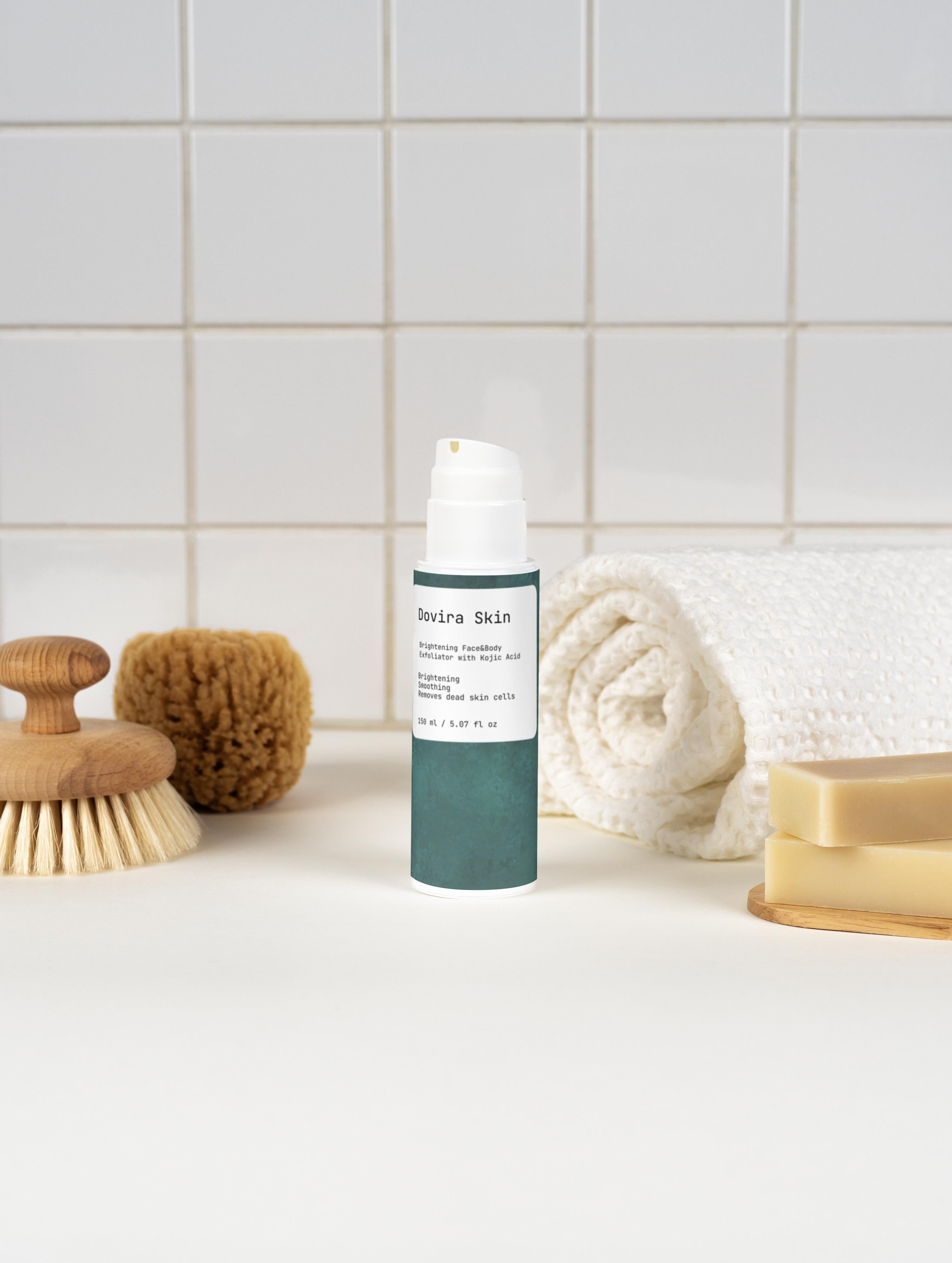 Brightening Face&Body Exfoliator with Kojic Acid